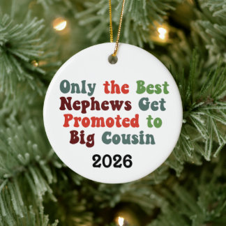 Alleen De Beste Neven Worden Bevorderd Tot Grote N Keramisch Ornament
