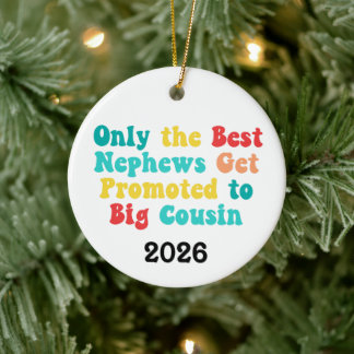 Alleen De Beste Neven Worden Bevorderd Tot Grote N Keramisch Ornament