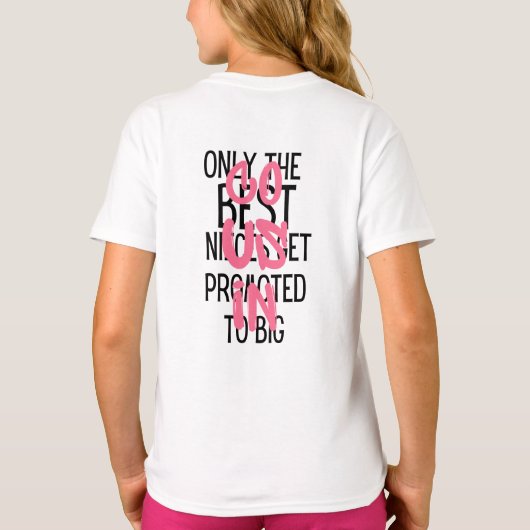 Alleen de beste nichtjes worden gepromoot naar de  t-shirt (Achterkant)