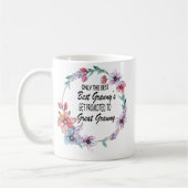 Alleen de beste oma wordt gepromoot tot grootschal koffiemok (Links)