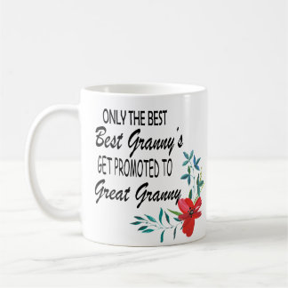 Alleen de beste oma wordt gepromoot tot grote gran koffiemok