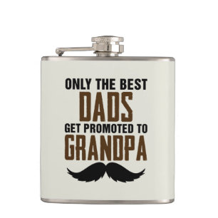Alleen de Beste Pappas Worden Bevorderd tot Opa Heupfles