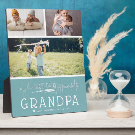Alleen de Beste Pappas Worden Gepromoveerd Tot Opa Fotoplaat
