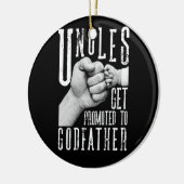 Alleen de beste Uncles worden gepromoot naar Godfa Keramisch Ornament (Links)