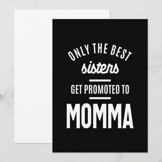 Alleen de beste verkopers worden gepromoot naar Mo Bedankkaart (Voorkant / Achterkant)