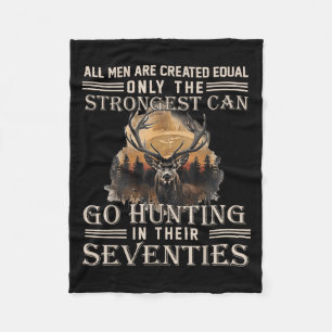 Alleen de besten kunnen nog op jacht gaan in hun o fleece deken