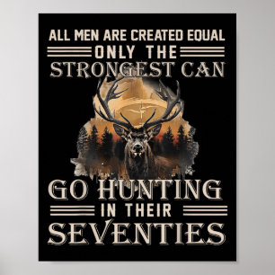 Alleen de besten kunnen nog op jacht gaan in hun o poster