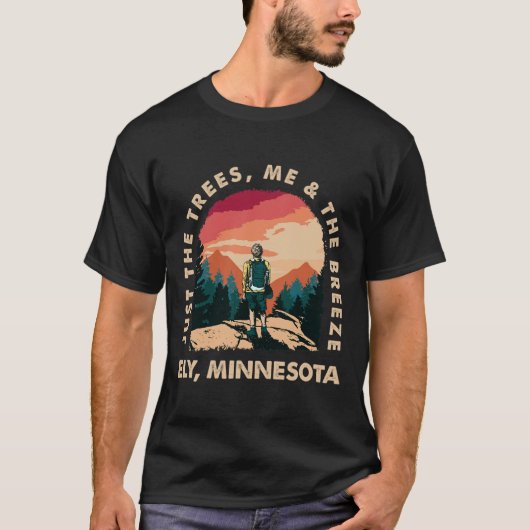 Alleen De Bomen  T-shirt (Voorkant)