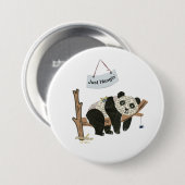 Alleen de Button van Hangin door Adiela Akoo (Voorkant /achterkant)