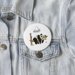 Alleen de Button van Hangin door Adiela Akoo