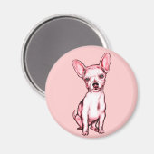 Alleen de Chihuahua Magneet (Voorkant / Achterkant)