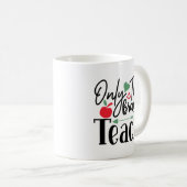 Alleen de dwarsbalk koffiemok (Voorkant rechts)