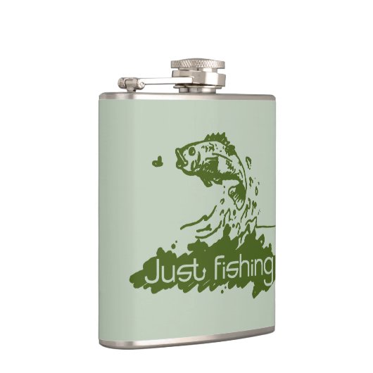 Alleen de groene heupkolf van de visser heupfles (Rechts)