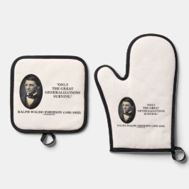 Alleen De Grote Generalisaties Overleven Emerson Ovenwant & Pannenlap Set