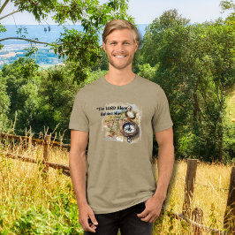 Alleen de Heer heeft het Christelijke kompas Tri-Blend Shirt