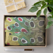 Alleen de huid van de prachtige bruine forel tissuepapier (Geschenk)