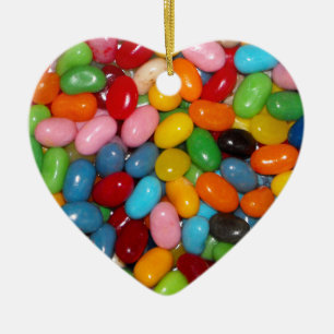 Alleen de Jelly Beans Keramisch Ornament