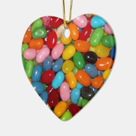 Alleen de Jelly Beans Keramisch Ornament (Links)