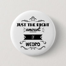 Alleen de juiste hoeveelheid vreemd