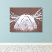 ALLEEN DE KATTEN FLUISTEREN CANVAS AFDRUK (Insitu (Houten vloer))