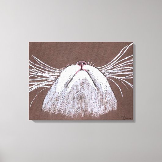 ALLEEN DE KATTEN FLUISTEREN CANVAS AFDRUK (Voorkant)