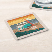 Alleen de lokale bevolking | VW-Surven Kartonnen Onderzetters (Schuin)