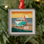 Alleen de lokale bevolking | VW-Surven Metalen Ornament<br><div class="desc">Anderson Design Group is een bekroonde illustratie- en ontwerpfirma in Nashville,  Tennessee. Oprichter Joel Anderson leidt een team van getalenteerde artiesten naar creëer originele poster kunst die lijkt op klassieke  prints van de jaren 20 tot de jaren 60.</div>