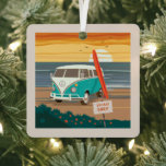 Alleen de lokale bevolking | VW-Surven Metalen Ornament<br><div class="desc">Anderson Design Group is een bekroonde illustratie- en ontwerpfirma in Nashville,  Tennessee. Oprichter Joel Anderson leidt een team van getalenteerde artiesten naar creëer originele poster kunst die lijkt op klassieke  prints van de jaren 20 tot de jaren 60.</div>