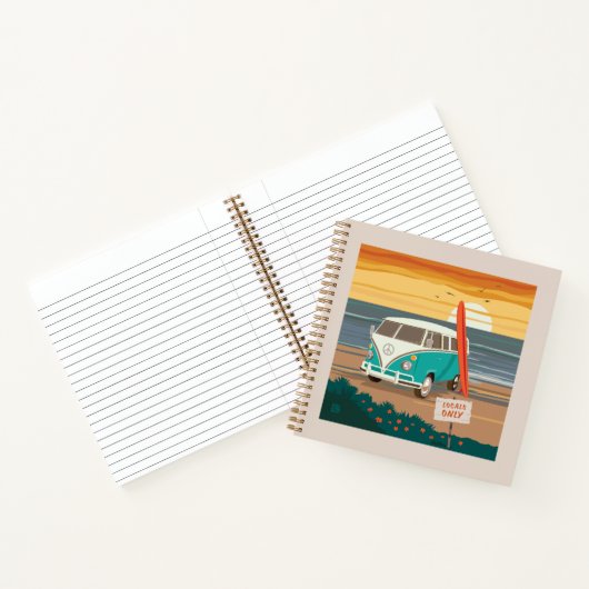 Alleen de lokale bevolking | VW-Surven Notitieboek (Binnen)