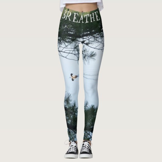 ALLEEN DE LOON VAN DE LEGGINGS VAN YOGA (Voorkant)