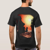 Alleen de Moai T-shirt (Achterkant)