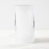 Alleen de overlevende dieren matglas bierpul (Center)