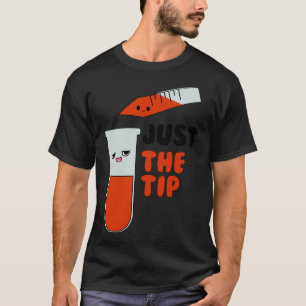 Alleen de pipet voor medische laboratoria van het  t-shirt