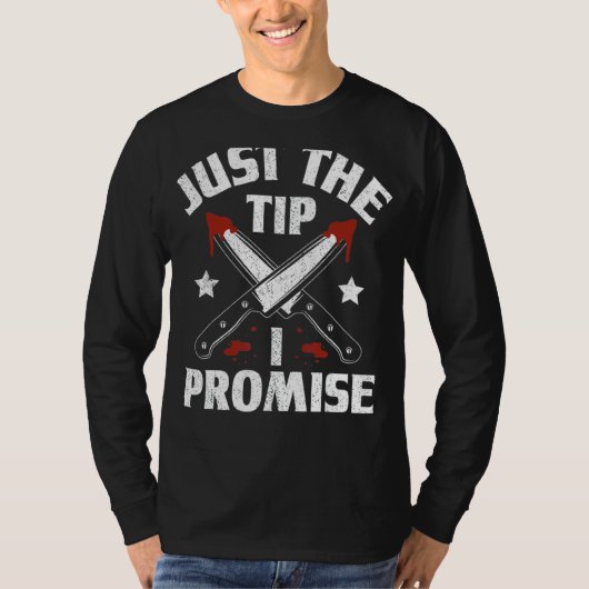 Alleen de Sarcastische tip T-shirt (Voorkant)