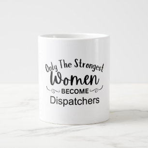 Alleen De Sterkste Vrouwen Worden Centrale Grote Koffiekop