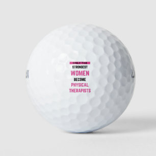 Alleen de sterkste vrouwen worden fysiek 2 golfballen