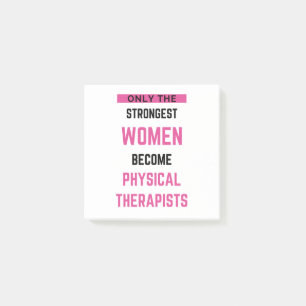 Alleen de sterkste vrouwen worden fysiek 2 post-it® notes