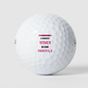 Alleen de sterkste vrouwen worden hoofdrolspelers golfballen