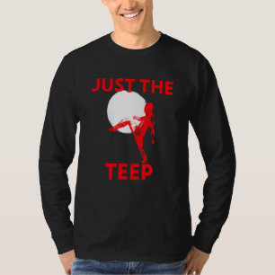 Alleen de Teep Mma Muay Thai Kick Jiu Jitsu Fighti T-shirt