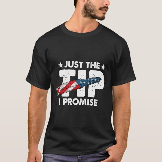 Alleen De Tip Dat Zweer Ik T SHIRT ONTWERP (Voorkant)