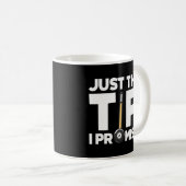 Alleen de tip die ik beloof Billiard Player Snooke Koffiemok (Voorkant rechts)