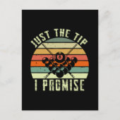 Alleen de Tip die ik beloof Billiards Briefkaart (Voorkant)