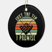 Alleen de Tip die ik beloof Billiards Keramisch Ornament (Links)