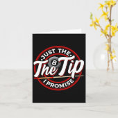 Alleen de tip die ik beloof kaart (Gele Bloem)