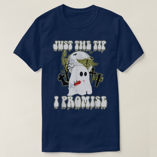 Alleen de tip die ik beloof t-shirt (Design voorkant)