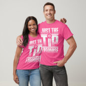 Alleen de Tip I Promise slaat Pool Snooker Player T-shirt (Unisex)