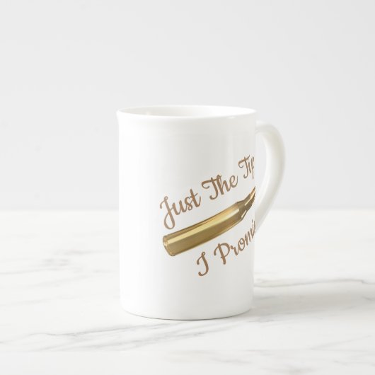 Alleen de Tip-Mok Porselein Kop (Voorkant rechts)