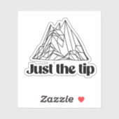 Alleen de tip sticker (Vel)