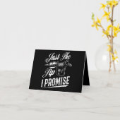 Alleen de tip Tattoo artiest Funny Tattooist Gift Kaart (Gele Bloem)