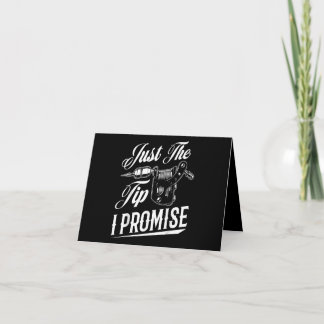 Alleen de tip Tattoo artiest Funny Tattooist Gift Kaart